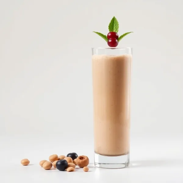Fiber-Rich Peanut Butter Macadamia Milk Smoothie