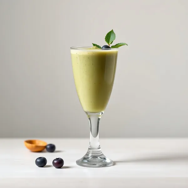 Fiber-Rich Peanut Butter Matcha Tea Smoothie