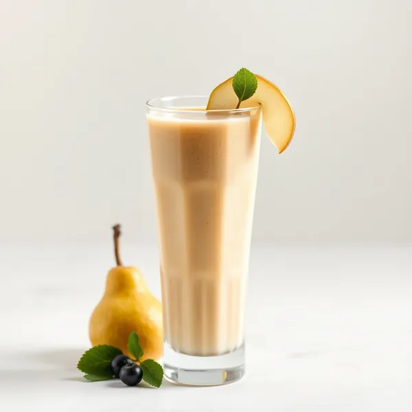 Fiber-Rich Pear Coconut Water Smoothie