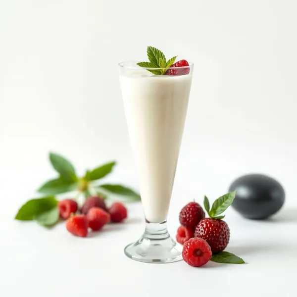 Smoothie di Yogurt Greco Ricco di Fibre e Proteine