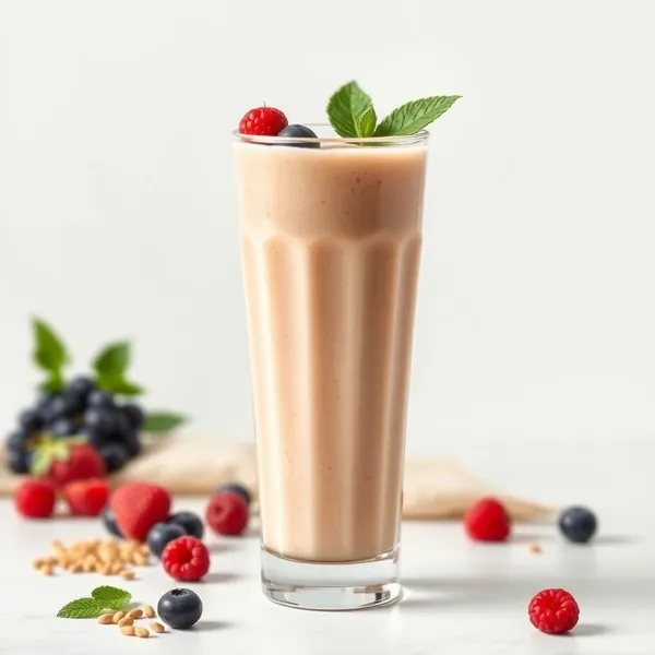 Batido de Leite de Espelta com Proteína Rico em Fibra