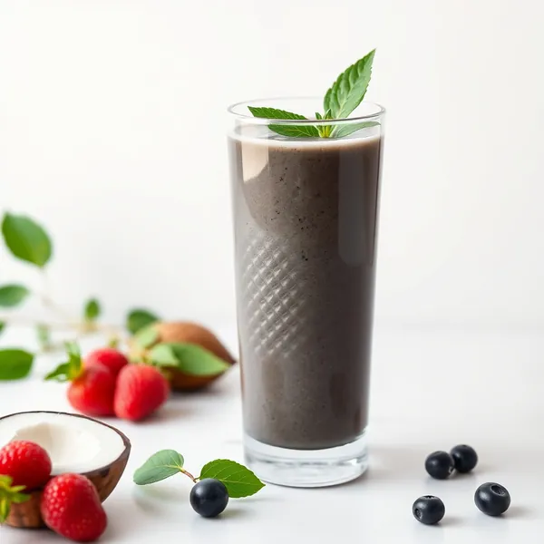 Fiber-Rich Spirulina Coconut Water Smoothie