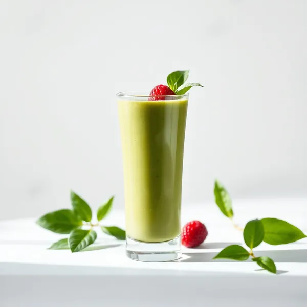 Fiber-Rich Spirulina Matcha Tea Smoothie