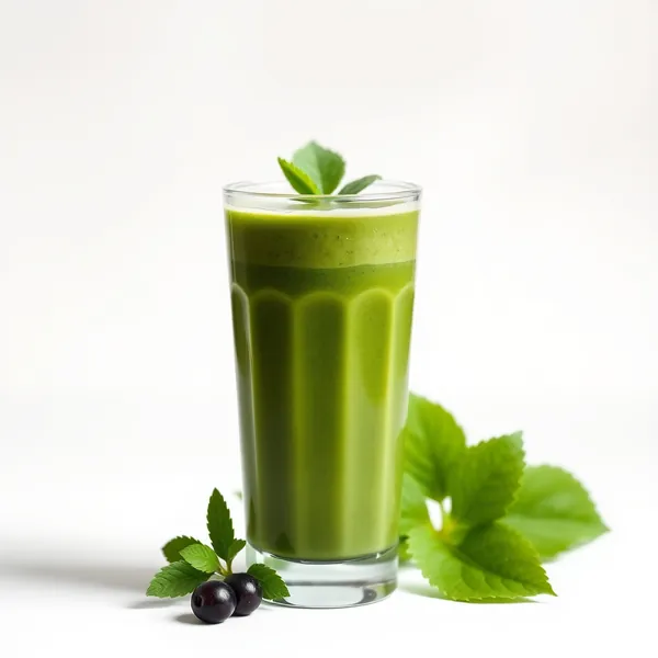 Smoothie de Protéine de Spiruline Riche en Fibres
