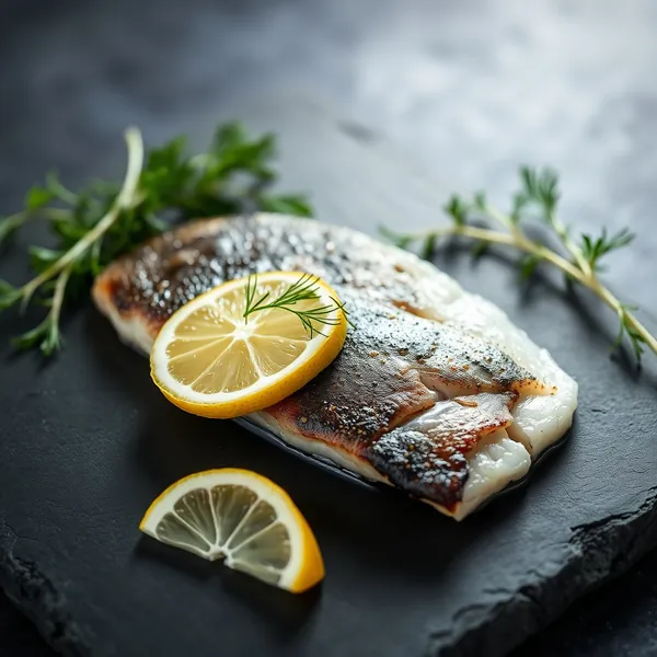 Flounder Fillet (Pan Fried)