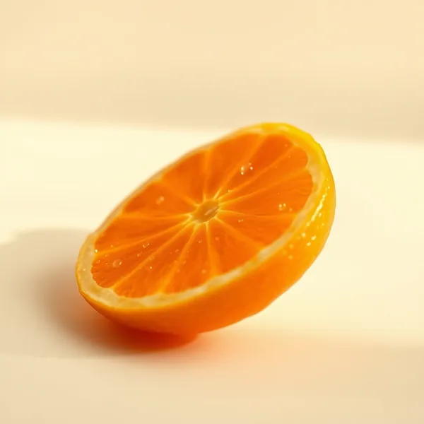 Gefriergetrocknete Mandarine