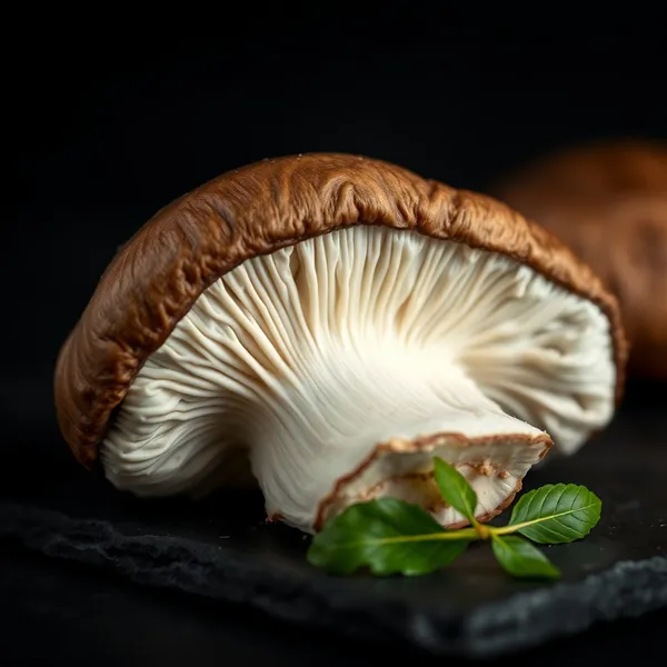 Frischer Portobello-Pilz
