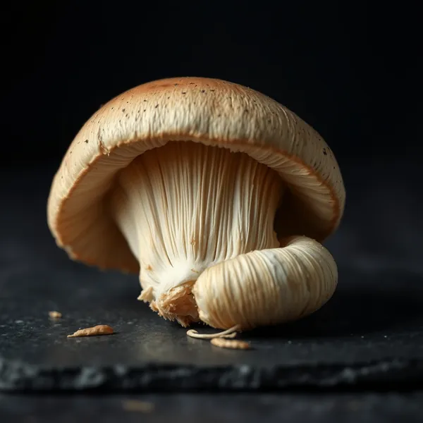 Frischer Strohpilz