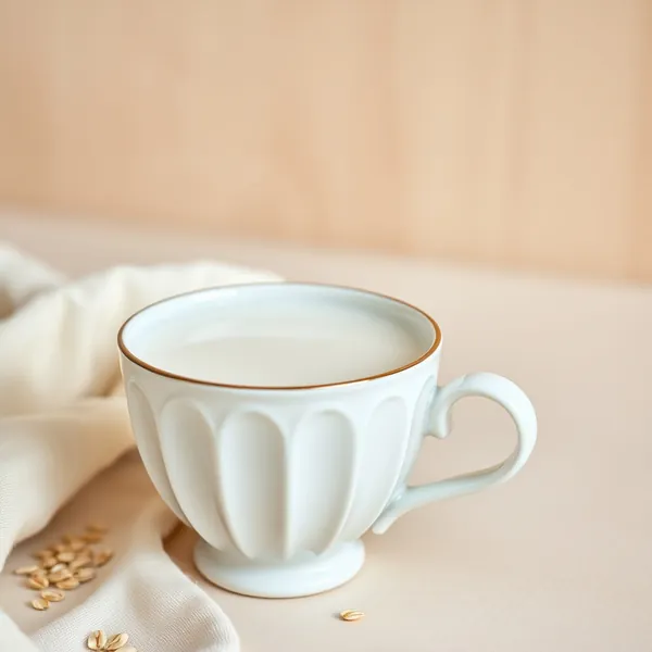 Frisch Gepresste Hafermilch