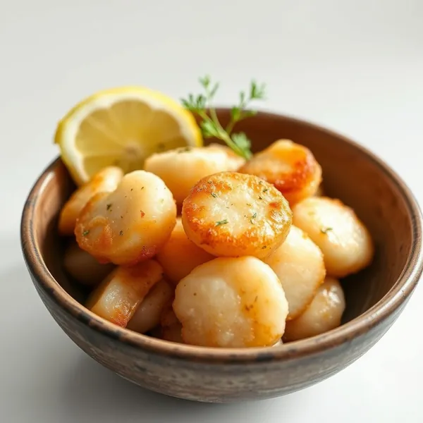Fried Bay Scallops