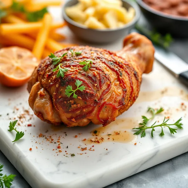 Cuisse de Bison Frite