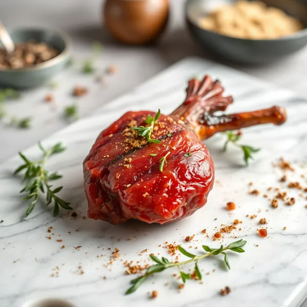 Fried Bison Heart