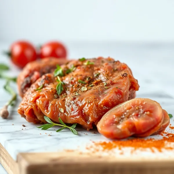 Fried Bison Kidney