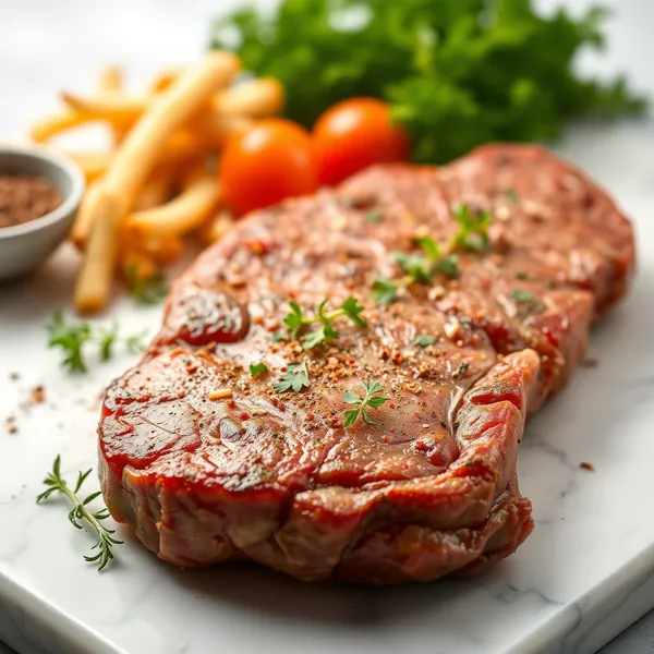Fried Bison Ribeye