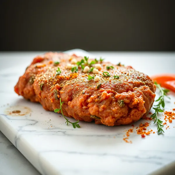 Fried Bison Round
