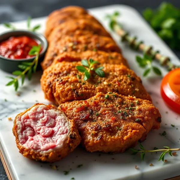 Gebratenes Bisonfilet