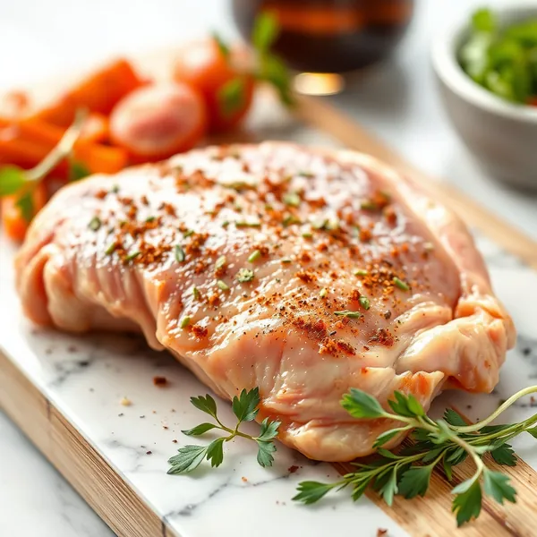 Frittierte Hühner-Ribeye
