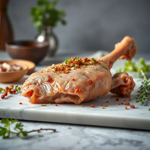 Fried Duck Shank