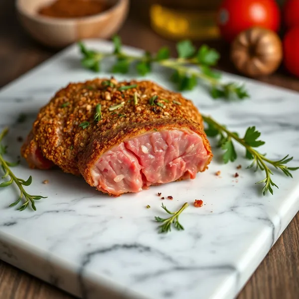 Gebratenes Elenfilet