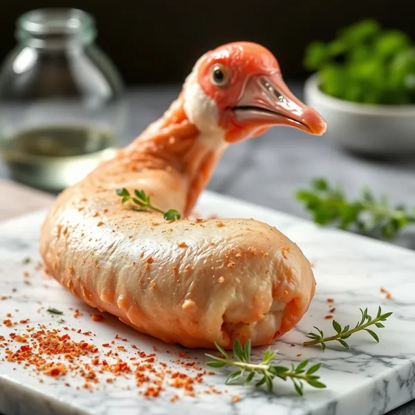Fried Goose Neck