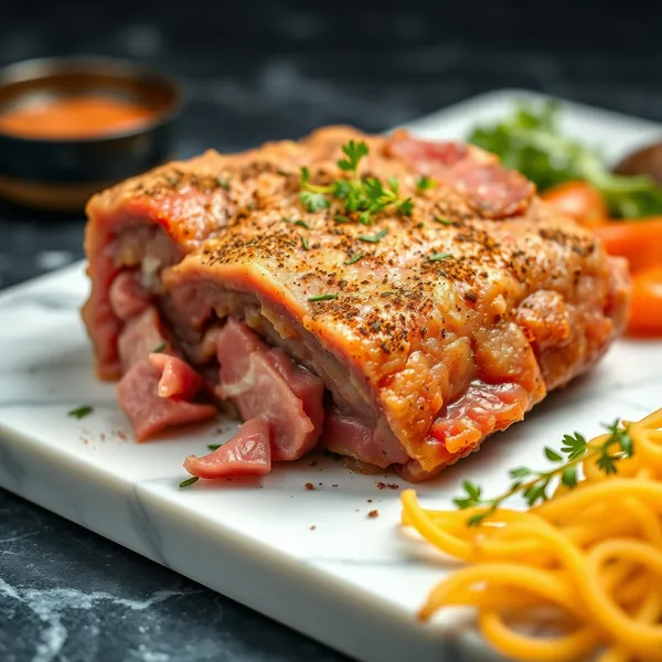 Fried Lamb Flank