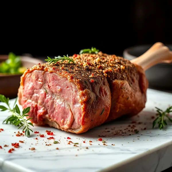 Fried Lamb Loin