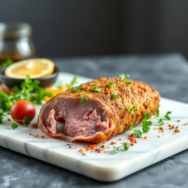 Fried Mutton Loin