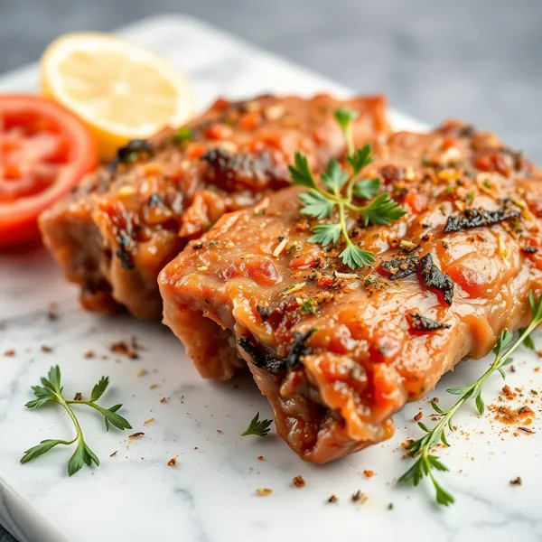 Gebratene Mutton-Säcke