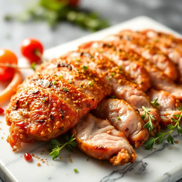 Fried Pheasant Brisket
