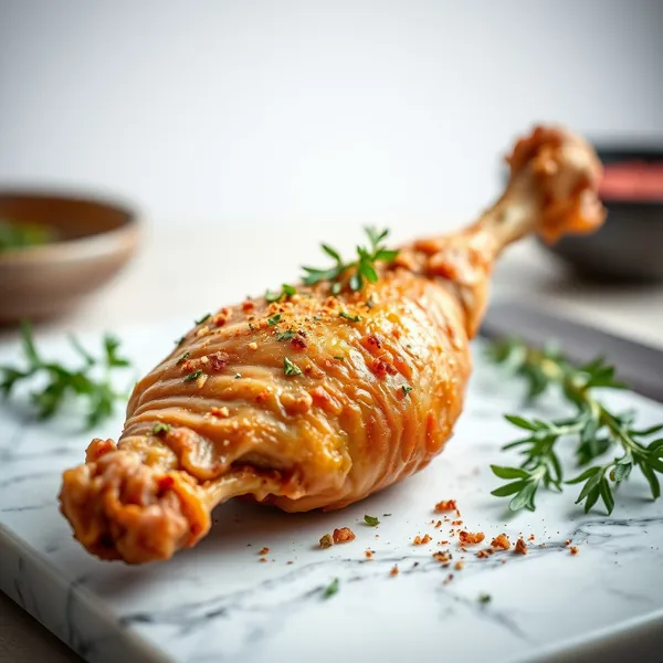 Fried Pheasant Shank