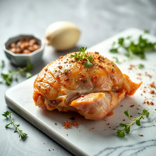 Fried Pheasant Thigh