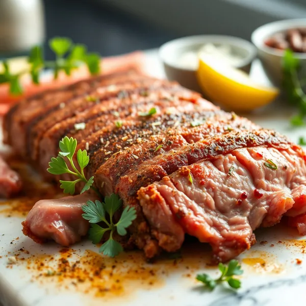 Fried Pork Brisket