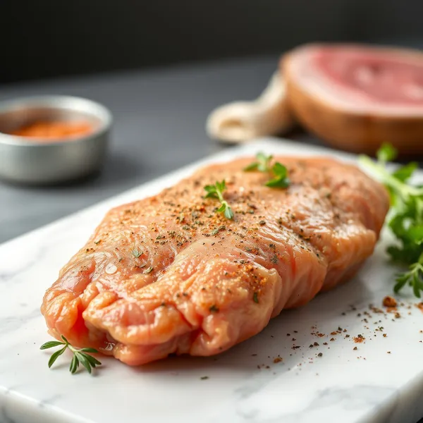 Fritiertes Schweinefleisch