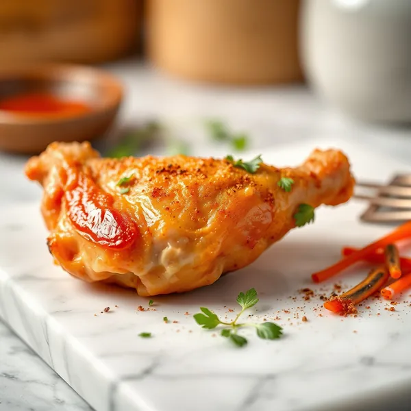 Frittierte Schweineflügel