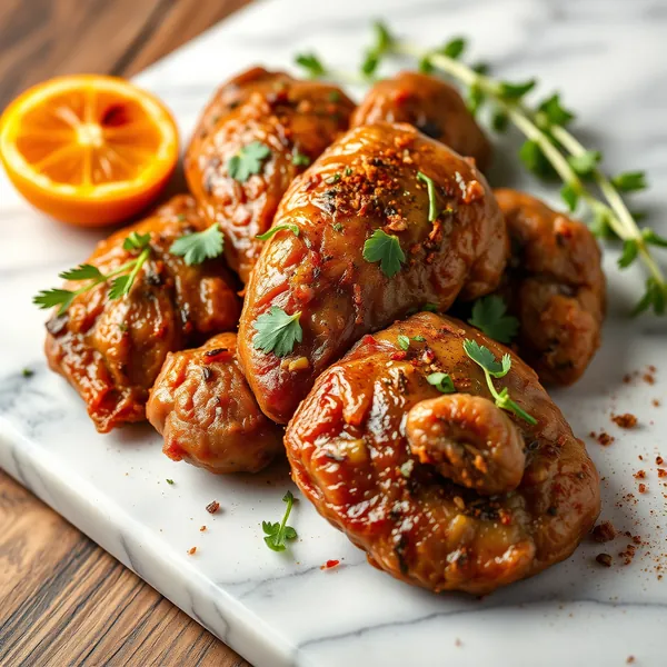 Fried Quail Liver