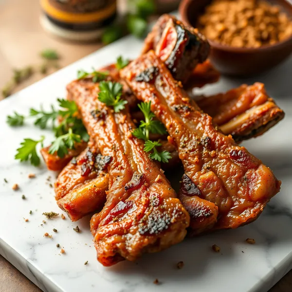 Fried Rabbit Short Ribs