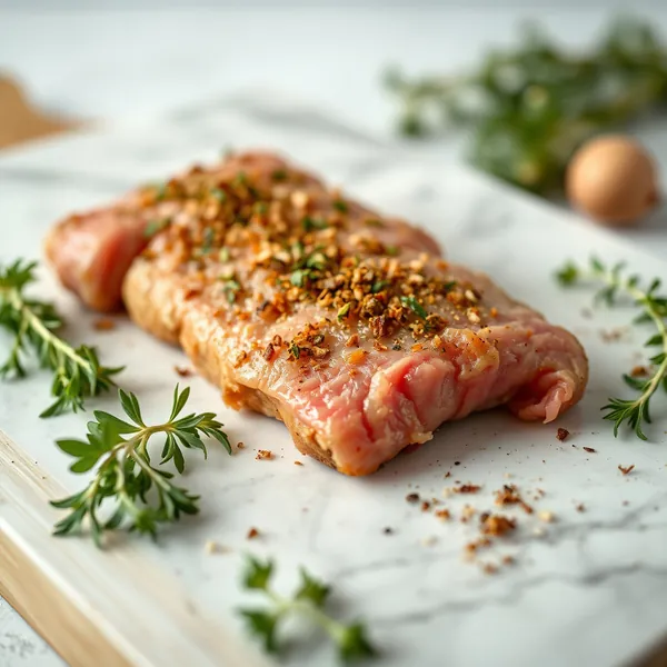 Fried Rabbit Sirloin