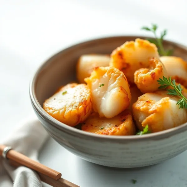 Fried Sea Scallops