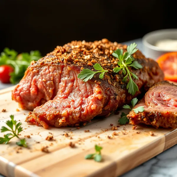 Fried Venison Brisket
