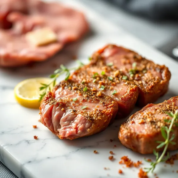 Gebratenes Hirschfilet