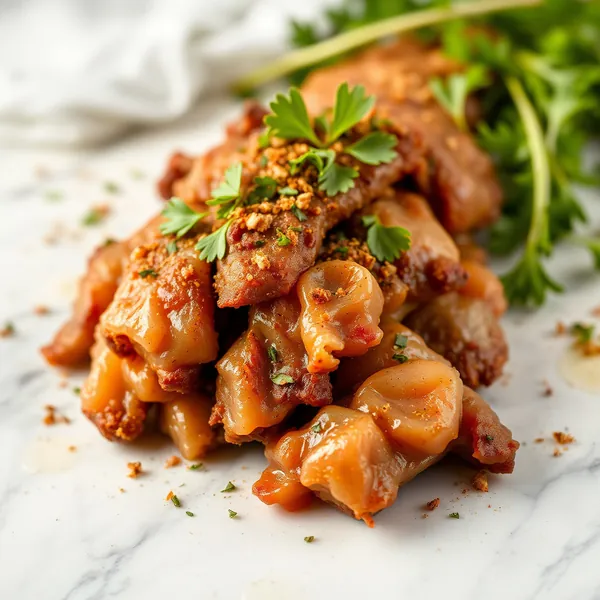 Fried Venison Tripe