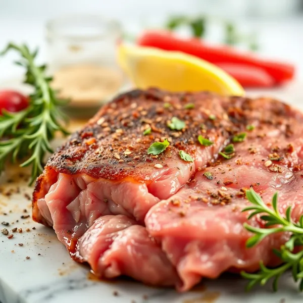 Fried Wild Boar Flank