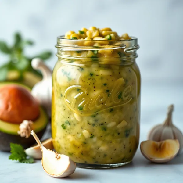 Guacamole com Alho