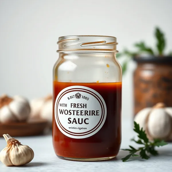 Salsa Worcestershire all'Aglio