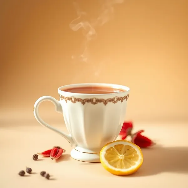 Ginger Lemon Hibiscus Tea
