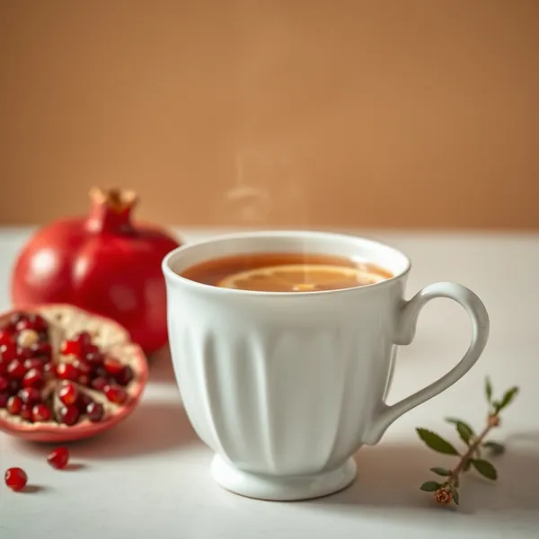 Ginger Lemon Pomegranate Juice