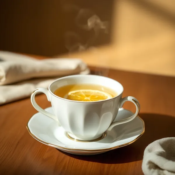 Té Blanco de Jengibre y Limón