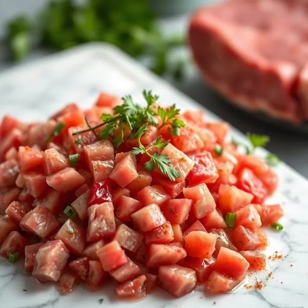 Diced Goat Stew Meat