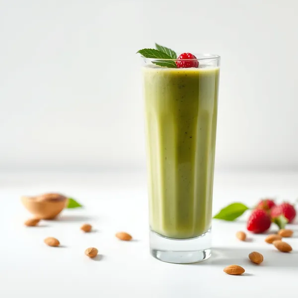 Smoothie Détoxifiant Beurre d'Amande Lait de Riz