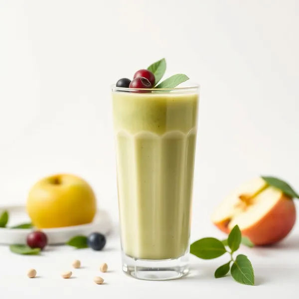 Smoothie Vert Détox Pomme et Lait d'Anacarde